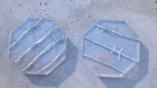 Barbed Wire Drink Coaster Set - Image 9