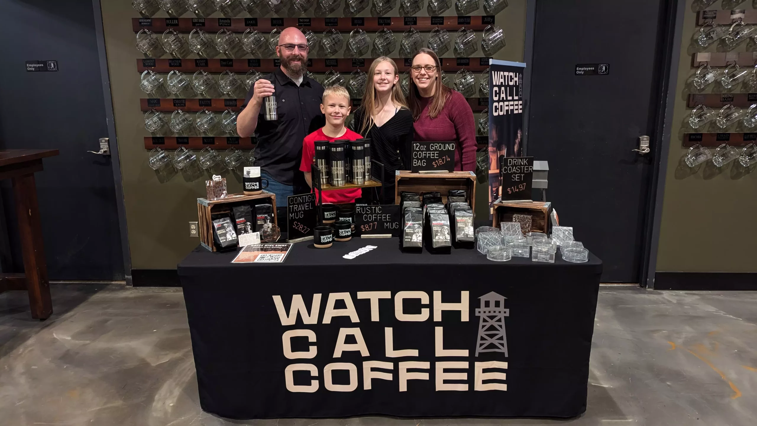 support first responders,duty meets coffee