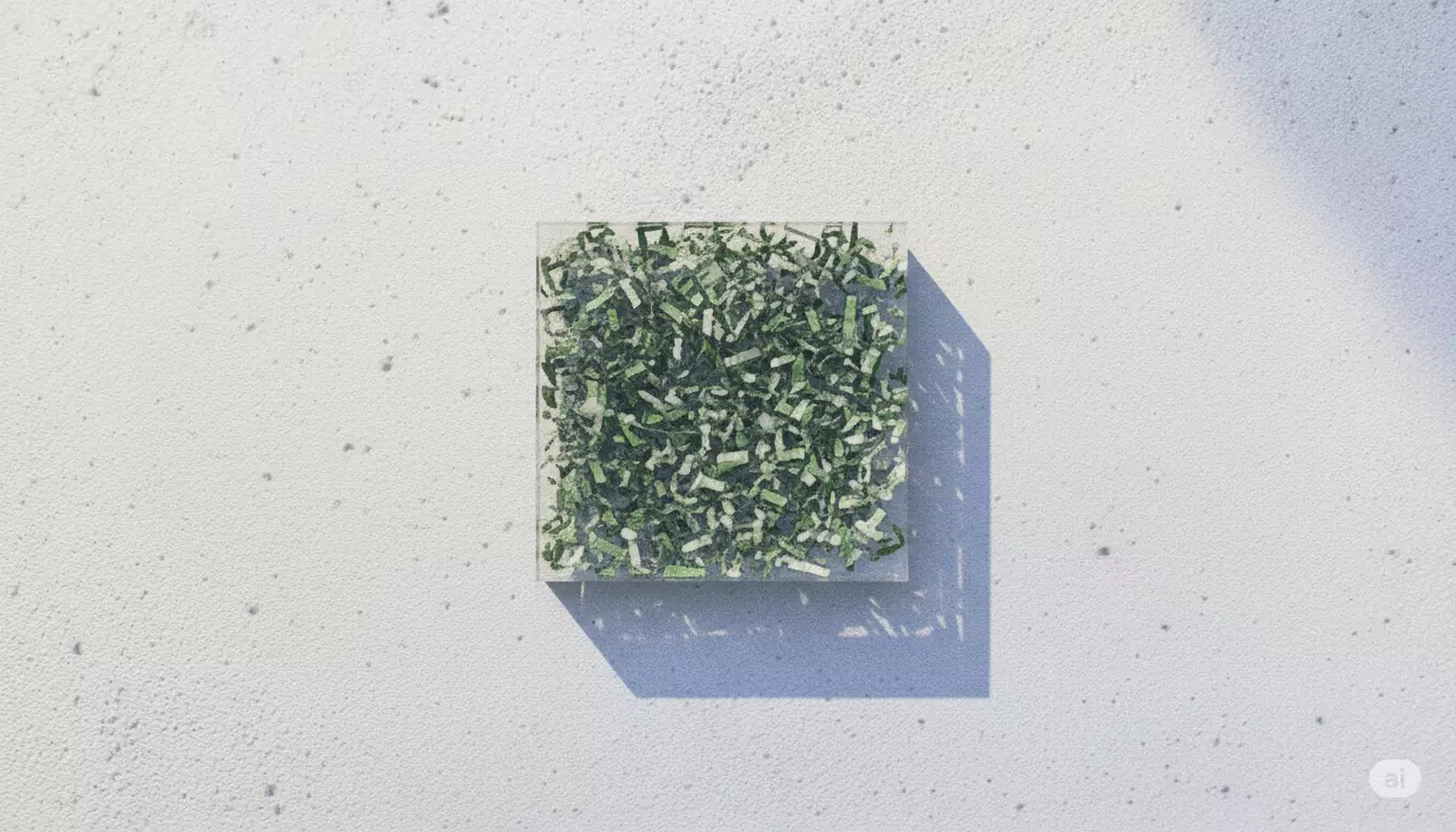 Square Coaster with money