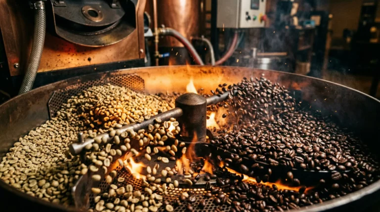 green to coffee