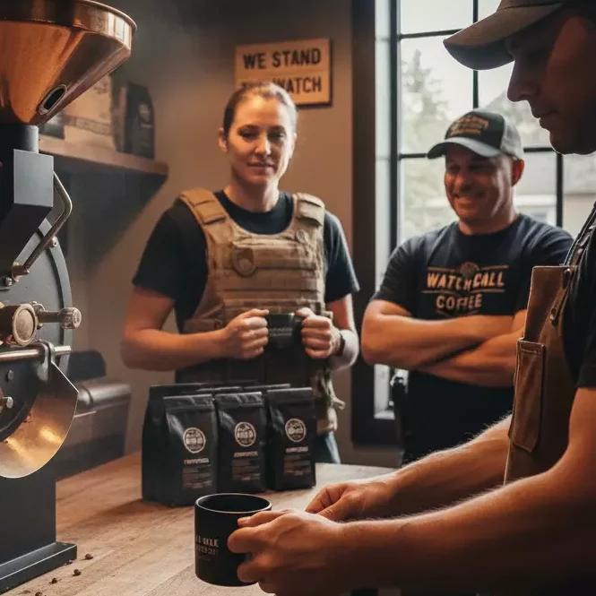 Coffee for the Officers